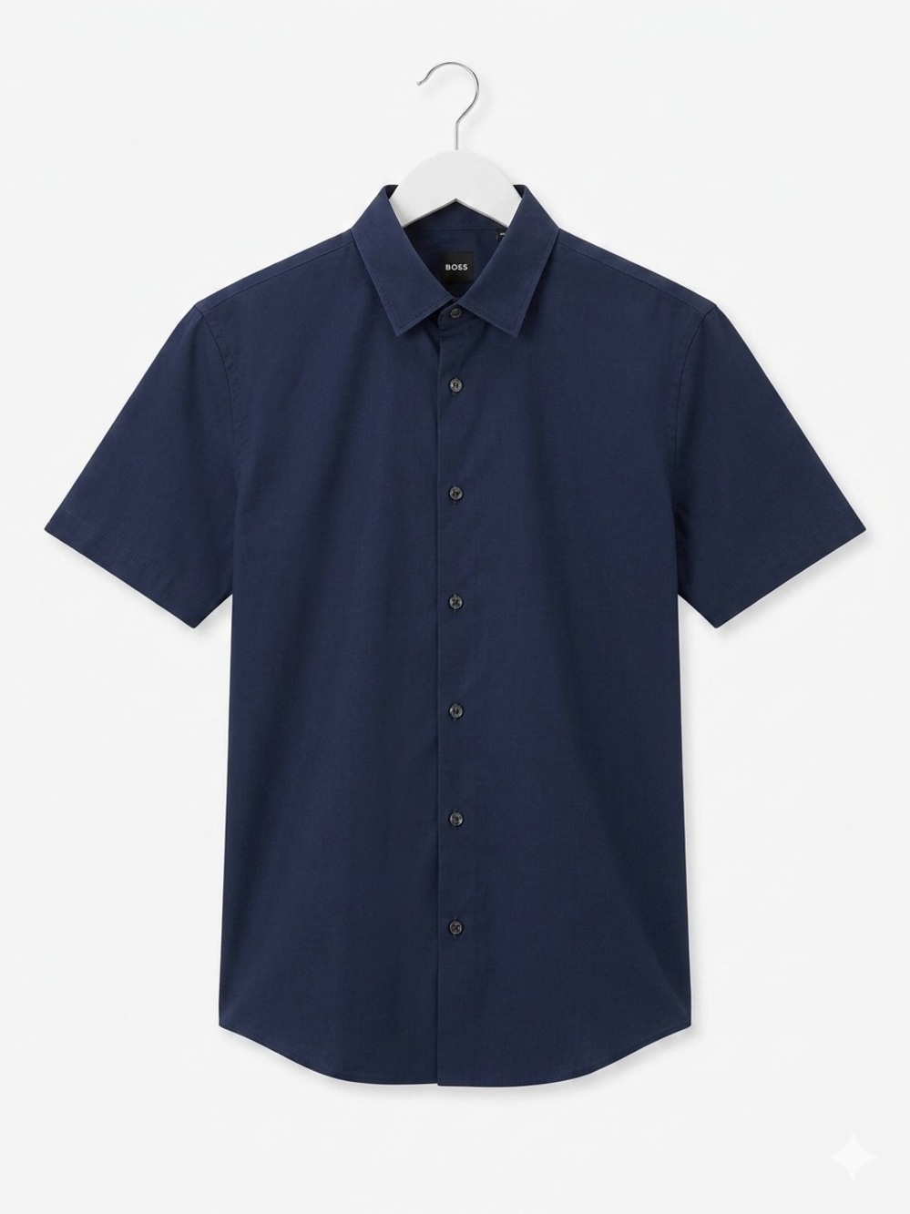 BOSS Men's Short-Sleeve Button-Down Shirt
